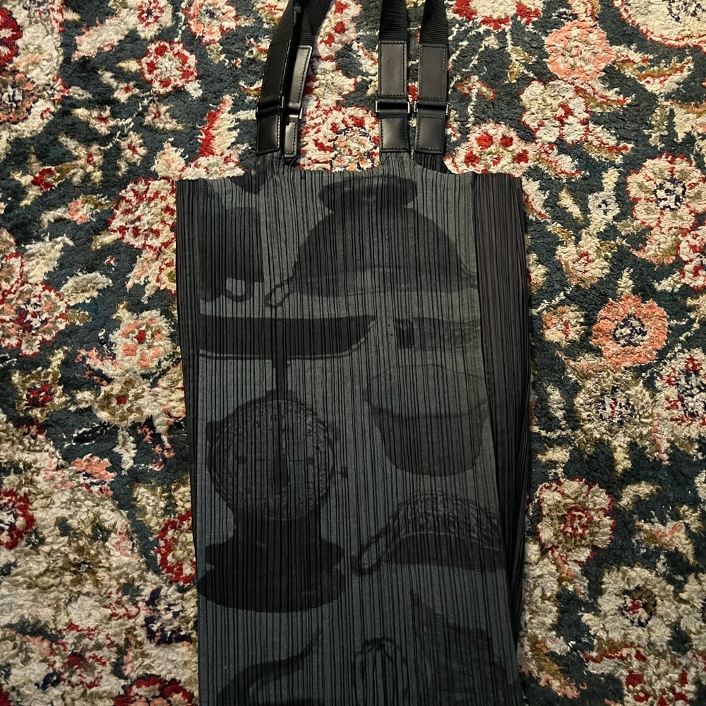 Issey Miyake pleated bag